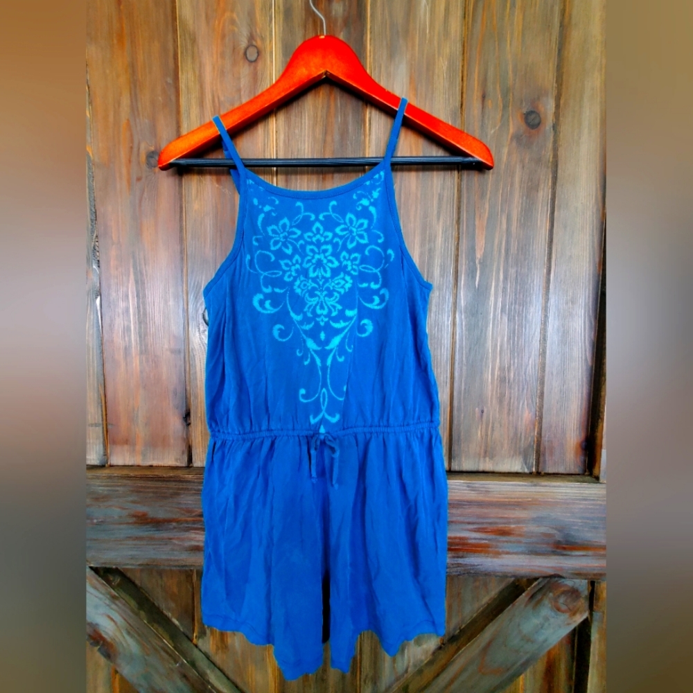 GIRLS 14 Mudd Floral Romper